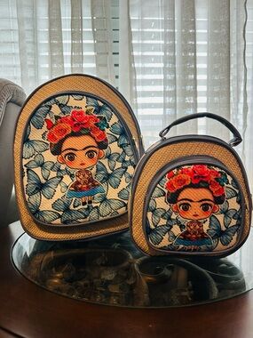 Mothers day Special Bag pack for mom and mini bag pack for daughter